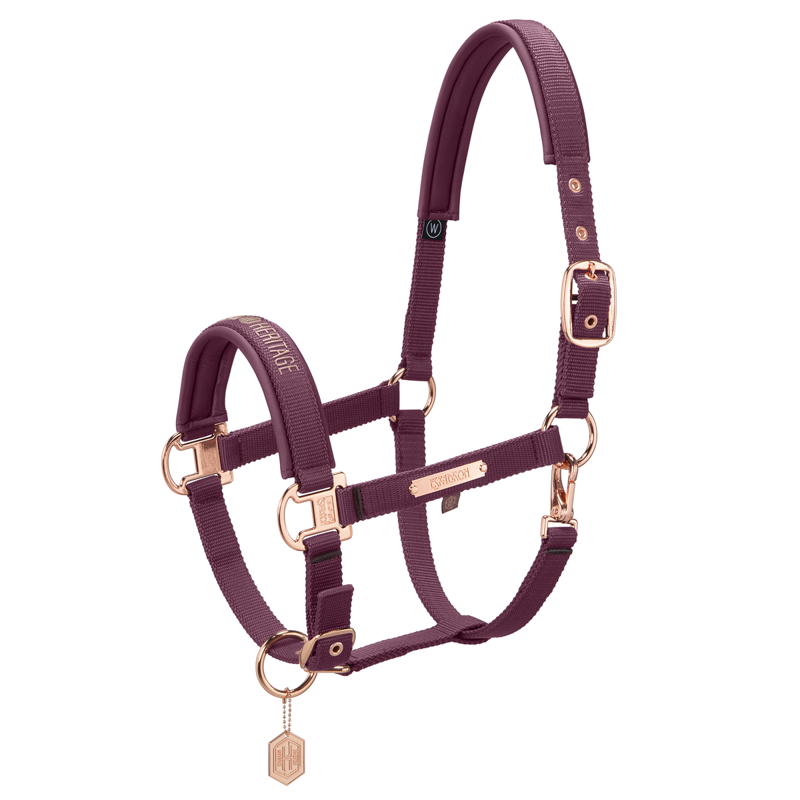 Eskadron Pin Buckle Headcollar Heritage AW23 - Cassis